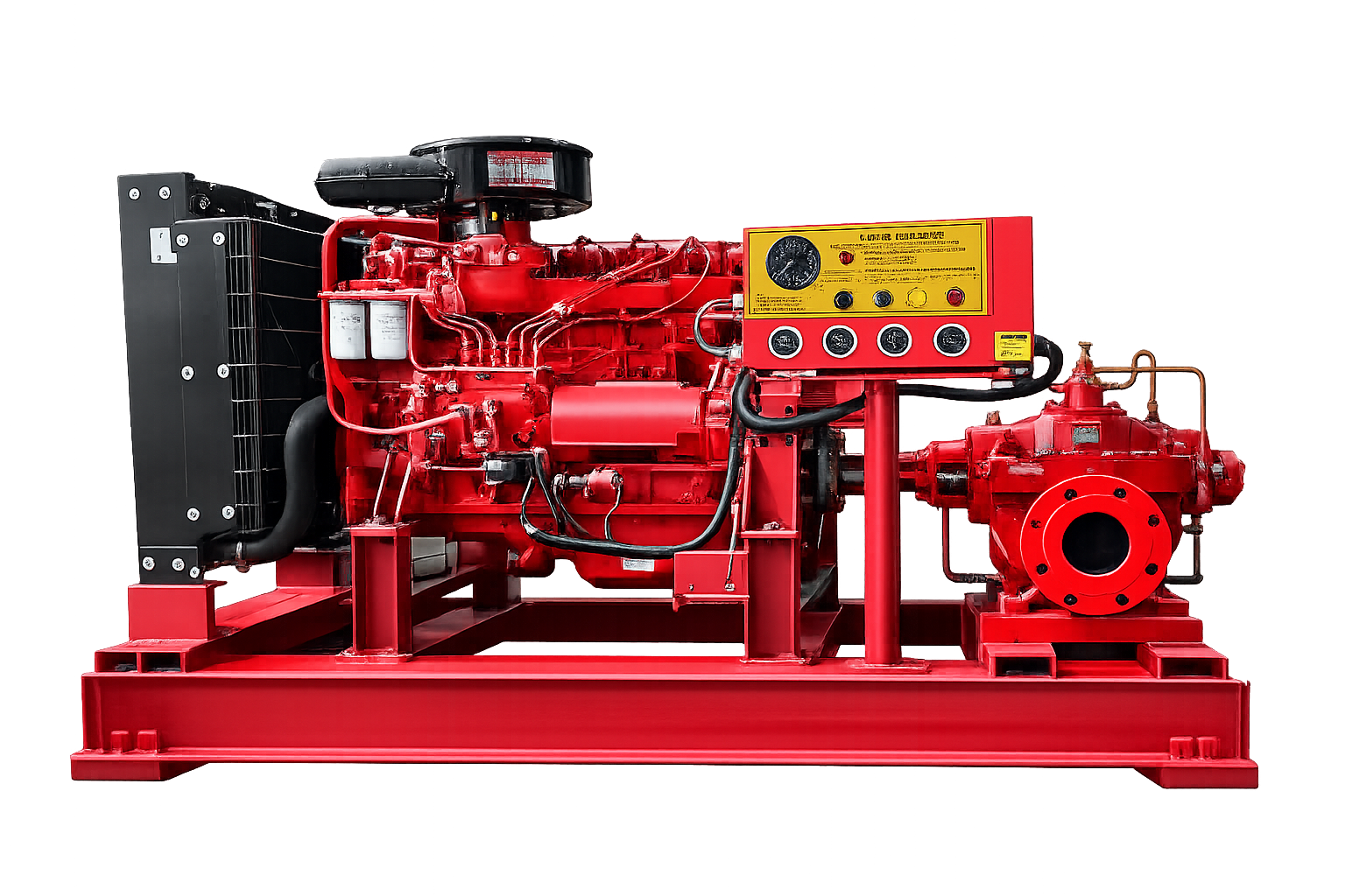 Diesel Fire Pump Split Casing sesuai standar NFPA 20