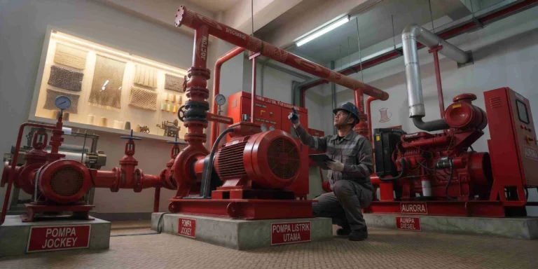 Pompa Hydrant untuk Pabrik Tekstil